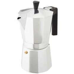 Cafetera Italiana Valira VITRO 9T Plateado Aluminio 9 Tazas