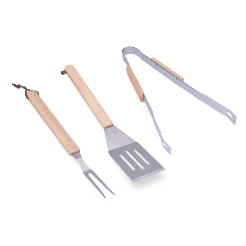 Utensilios para barbacoas EDM 5,5 x 25 cm / 39 cm / 35 cm