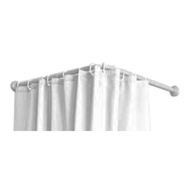 Barra para Cortinas Mirtak Blanco Polipropileno (80 x 80 cm)