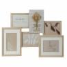 Marco de Fotos DKD Home Decor 54 x 2,4 x 36,7 cm Cristal Natural Shabby Chic