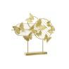 Figura Decorativa DKD Home Decor Dorado Metal Mariposas (63 x 9 x 58,4 cm)