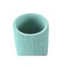 Vaso DKD Home Decor Cemento Verde 8 x 8 x 10 cm