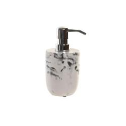 Dispensador de Jabón DKD Home Decor Negro Cemento Blanco