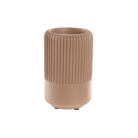 Vaso DKD Home Decor 7 x 7 x 11 cm Cemento Terracota