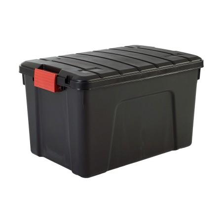 Caja Multiusos Iris Explorer Box Negro/Rojo Polipropileno 60L