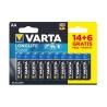 Pilas Varta Longlife Power (20 Piezas)