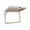 Tapa DKD Home Decor Contador Salvaje Madera MDF 2 Unidades 46,5 x 6 x 31,5 cm