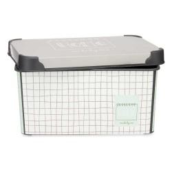 Caja de Almacenaje Home Plástico 5 L (19 x 13,5 x 29 cm)