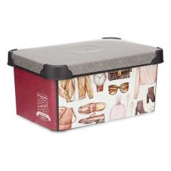 Caja de Almacenaje Vintage 19 x 13,5 x 29 cm Vintage 5 L