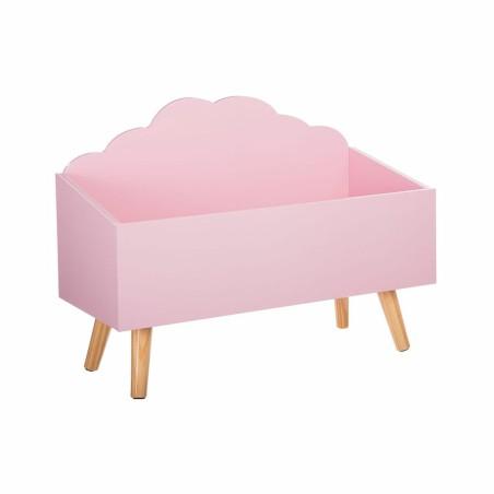 Baúl 5five Nubes Infantil Rosa Madera MDF (58 x 28 x 45,5 cm)