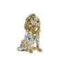 Figura Decorativa DKD Home Decor Dorado León Resina Multicolor Moderno (21 x 14,5 x 27 cm) (15 x 21 x 27 cm)