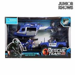 Playset de Vehículos Junior Knows 6101 (4 pcs)