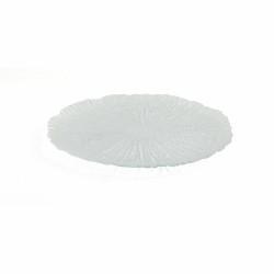 Plato Llano Quid Mar De Viento Transparente Vidrio Ø 28 cm (6 Unidades) (Pack 6x)