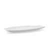 Fuente de Cocina Quid Gastro Cerámica Blanco (40 x 17,5 x 3,5 cm) (Pack 4x)