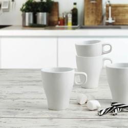 Taza Quid Appila Cerámica Blanco (28 cl) (Pack 12x)