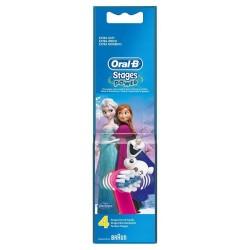 Cabezal de Recambio Oral-B EB 10-4FFS  4UD Morado Multicolor