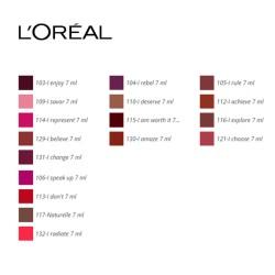 Pintalabios Rouge Signature L'Oreal Make Up (7 ml) 7 ml