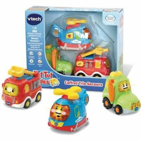 Set 3 Coches Vtech Tut Tut Bolides