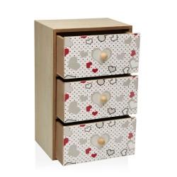 Caja-Joyero Versa Corazones (12 x 25 x 16 cm)