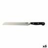 Cuchillo para Pan Quid Professional Inox Chef Black Metal 20 cm (Pack 6x)