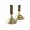 Candelabro DKD Home Decor Aluminio 10 x 10 x 31,5 cm Moderno (2 Unidades)