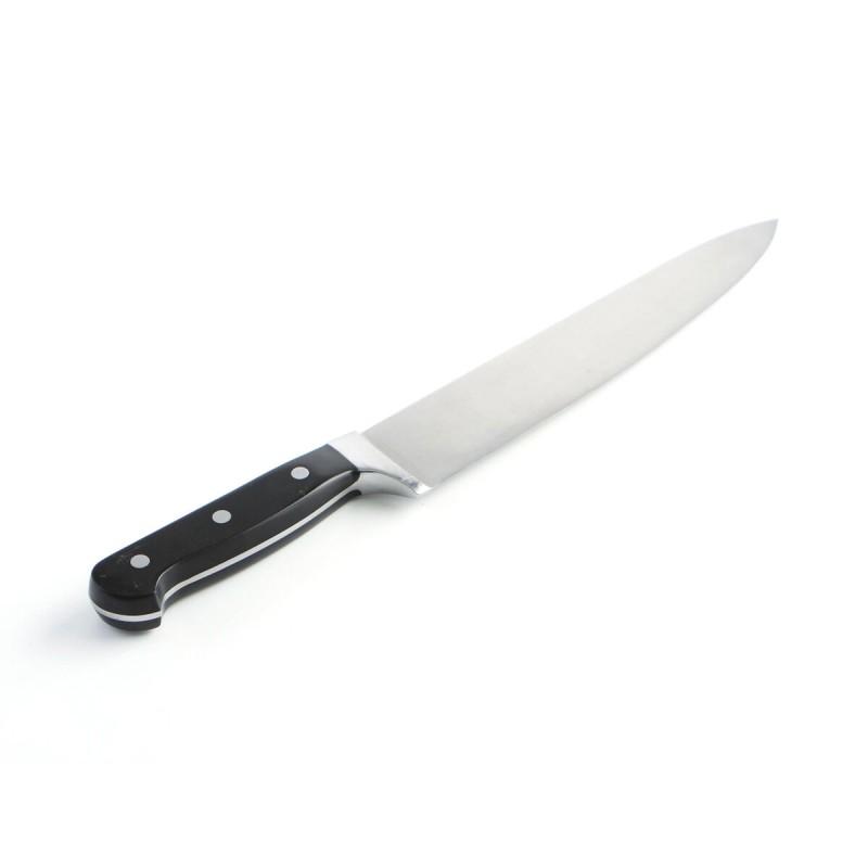 Cuchillo Chef Quid Professional Inox Chef Black Negro Metal 25 cm (Pack 6x)