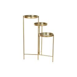 Estantes DKD Home Decor Dorado Metal Espejo 49,5 x 49,5 x 80 cm