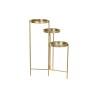 Estantes DKD Home Decor Dorado Metal Espejo 49,5 x 49,5 x 80 cm