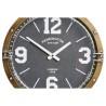 Reloj de Pared DKD Home Decor 40,5 x 10 x 40,5 cm Cristal Hierro (2 Unidades)