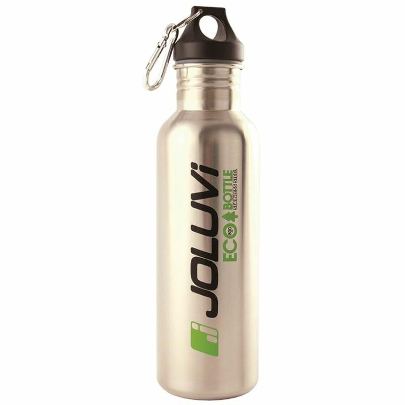 Botella de Agua Joluvi Ecobottle 800 ml Gris Multicolor Aluminio