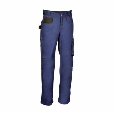 Pantalones de seguridad Cofra Walklander Mujer Negro Azul marino