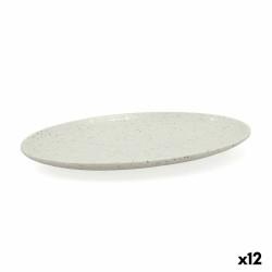 Bandeja de Aperitivos Bidasoa Ikonic Gris Plástico Melamina 20,2 x 14,4 x 1,5 cm (12 Unidades) (Pack 12x)