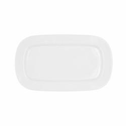 Fuente de Cocina Bidasoa Glacial Blanco Cerámica 31 x 18 cm (6 Unidades) (Pack 6x)