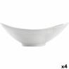 Fuente de Cocina Quid Gastro Cerámica Blanco (28,2 x 15,5 x 9 cm) (Pack 4x)