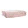 Manta DKD Home Decor 130 x 170 x 2 cm Rosa Escandinavo