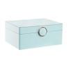 Caja-Joyero DKD Home Decor 17 x 13 x 8,5 cm Verde Poliuretano Madera MDF