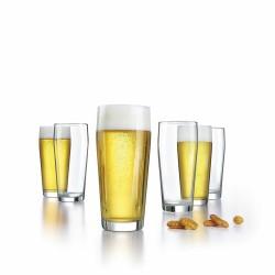 Vaso para Cerveza Luminarc World Beer Transparente Vidrio 480 ml 6 Unidades (Pack 6x)