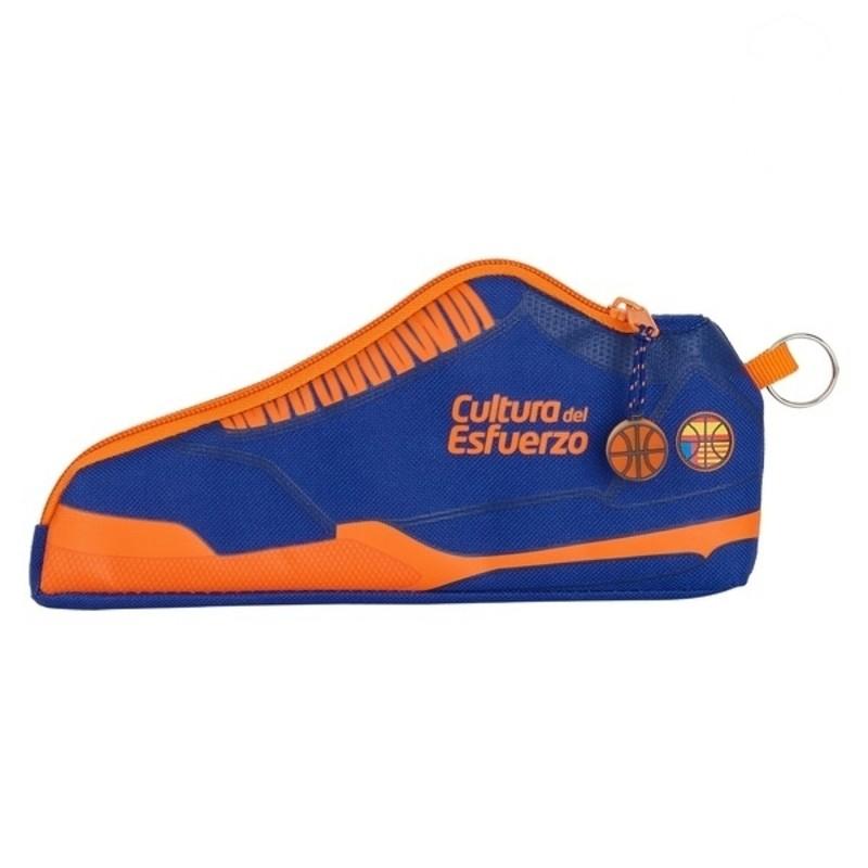 Portatodo Valencia Basket Azul Naranja