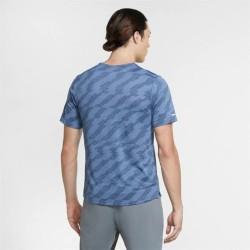 Camiseta de Manga Corta Hombre Nike Dri-Fit Miler Future Fast Azul