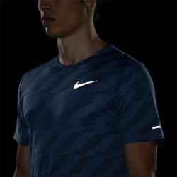 Camiseta de Manga Corta Hombre Nike Dri-Fit Miler Future Fast Azul