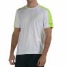 Camiseta de Manga Corta Hombre Bullpadel Blanco Hombre