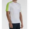 Camiseta de Manga Corta Hombre Bullpadel Blanco Hombre