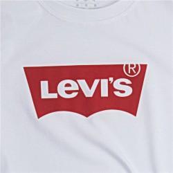 Camiseta de Manga Corta Infantil Levi's Batwing Logo Blanco