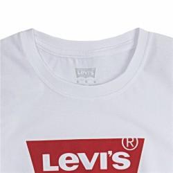 Camiseta de Manga Corta Infantil Levi's Batwing Logo Blanco