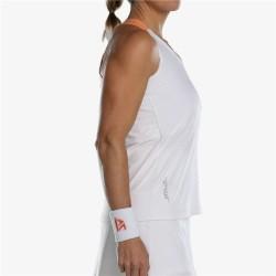 Camiseta de Tirantes Mujer Bullpadel Acoda Blanco