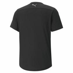 Camiseta de Manga Corta Hombre Puma Performance Logo Negro Hombre