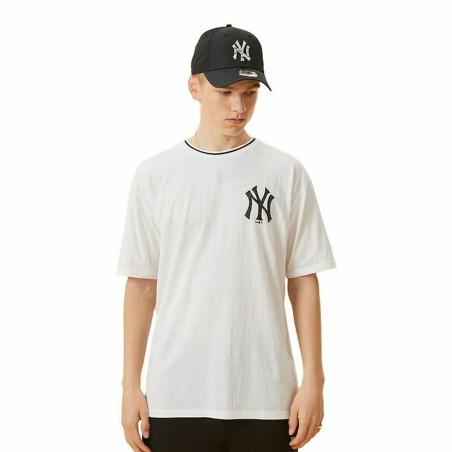 Camiseta de Manga Corta Hombre New Era Blanco