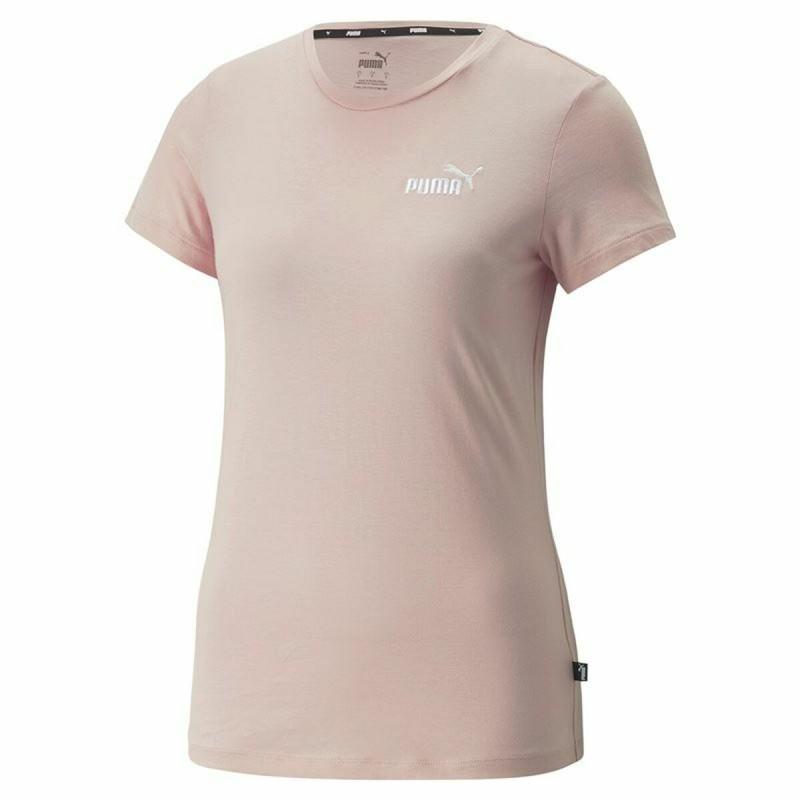 Camiseta de Manga Corta Mujer Puma Rosa claro