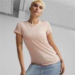 Camiseta de Manga Corta Mujer Puma Rosa claro