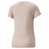 Camiseta de Manga Corta Mujer Puma Rosa claro